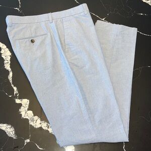 J. Crew Baby Blue Chino Style Pant { Fits 33 Waist  x 33 Length }